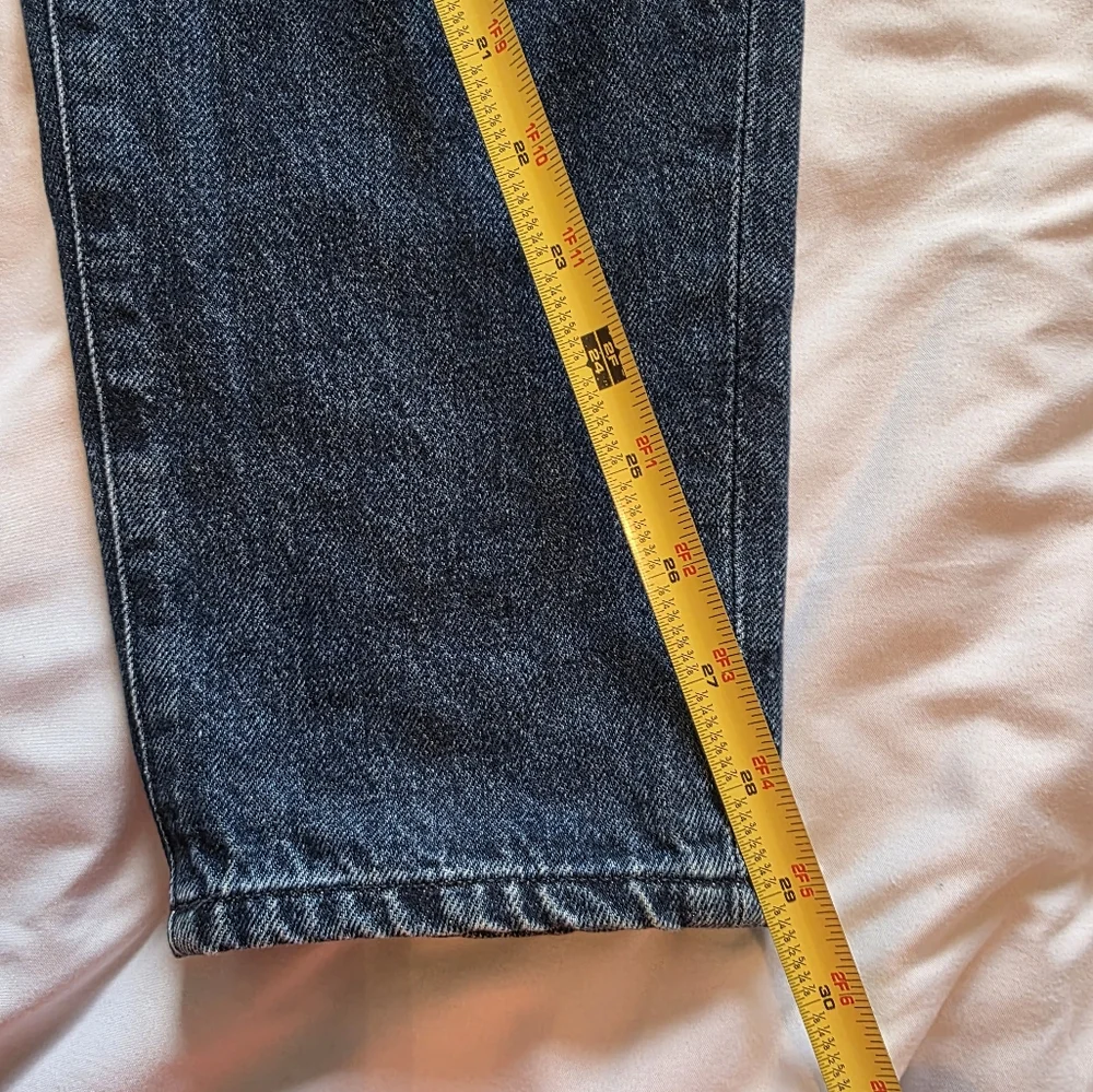 Goldsign Tapered Jeans Sz 26 Women’s Premium Designer Denim High Rise Blue Jeans